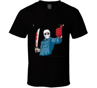 Friday The 13th Jason Them Up Vintage Retro Style T-shirt