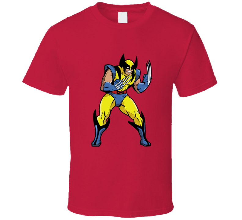 X-men Wolverine Ready Vintage Retro Style T-shirt