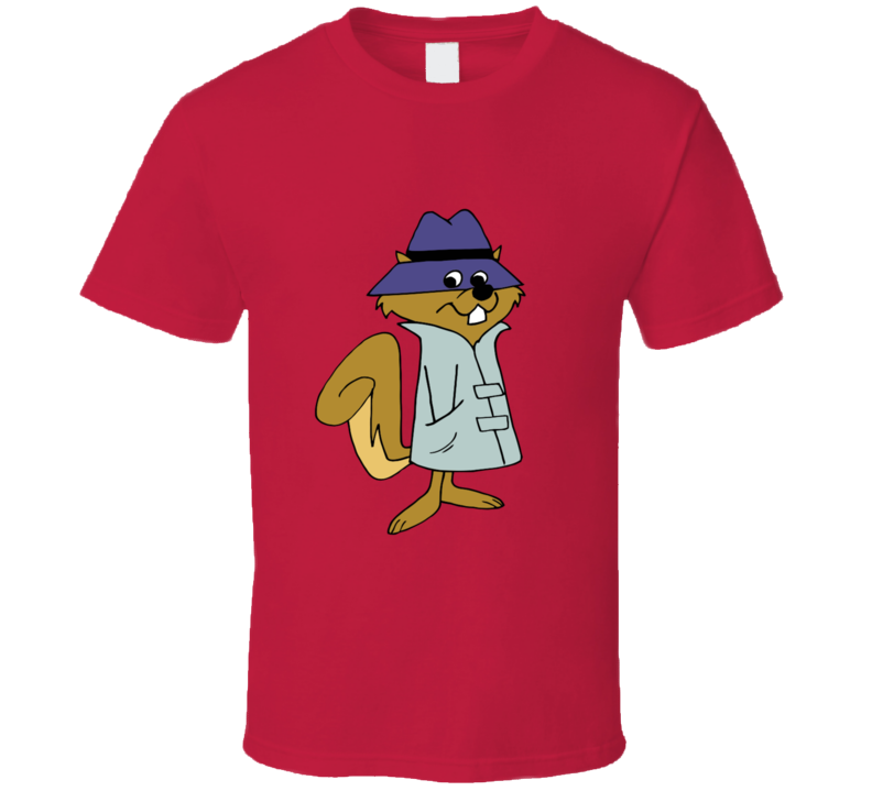 Hanna-barbera Secret Squirrel Vintage Retro Style T-shirt