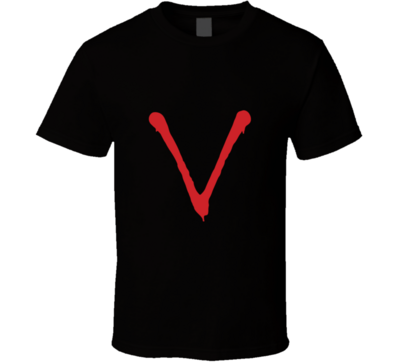 V The Visitor Logo T-shirt And Apparel T Shirt