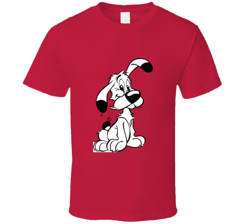 Asterix Idefix Vintage Retro Style T-shirt