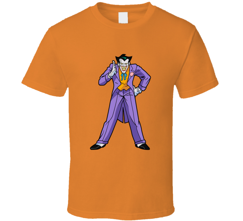 Dc Batman Animated The Joker Vintage Retro Style T-shirt