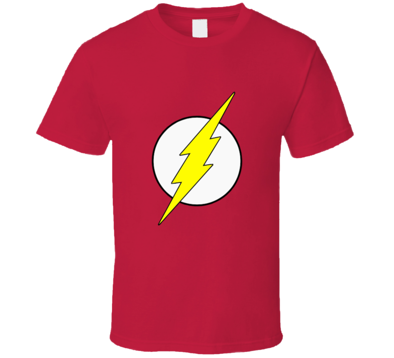 Dc The Flash Logo Vintage Retro Style T-shirt