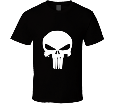 Marvel Punisher Logo T-shirt And Apparel T Shirt