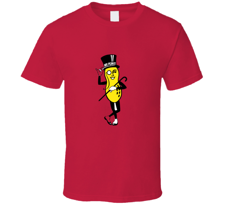 Mr. Peanut Vintage Retro Style T-shirt