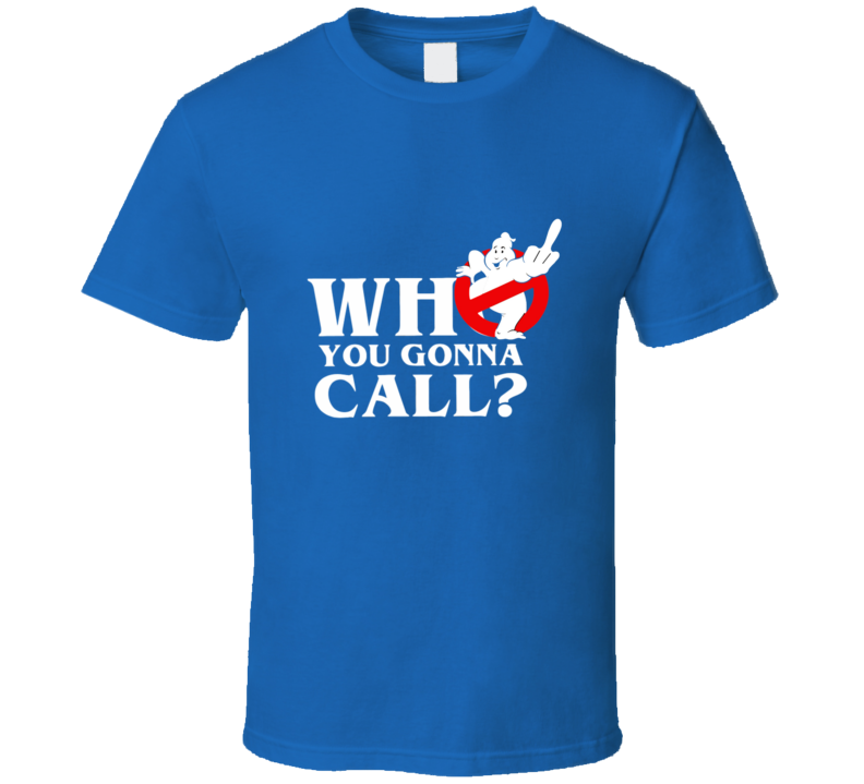 Ghostbusters Who You Gonna Call Fu.. You Vintage Retro Style T-shirt