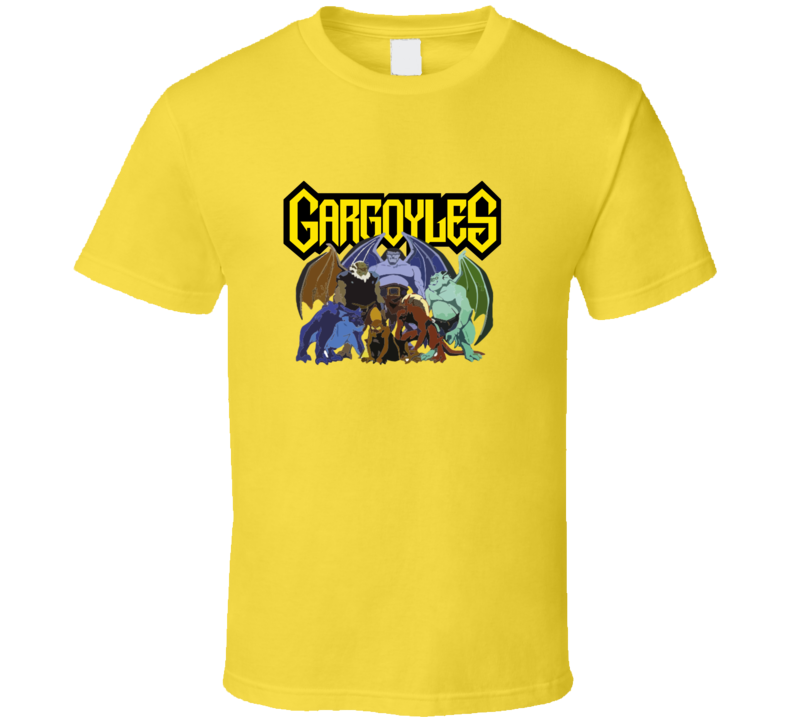 Gargoyles Gang Vintage Retro Style T-shirt