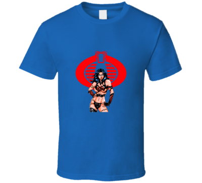 G.i. Joe Baroness And Cobra Logo T-shirt And Apparel T Shirt
