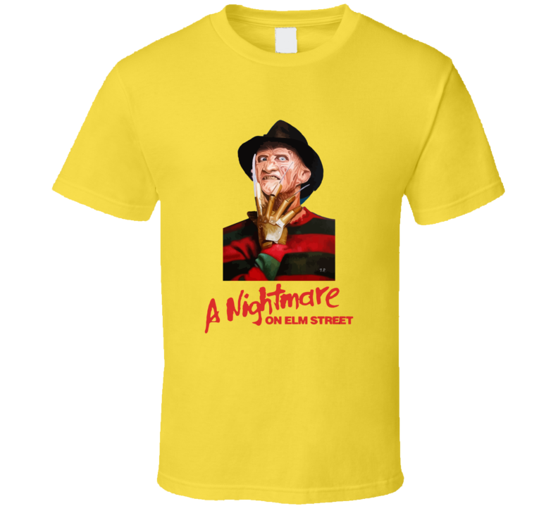 Nightmare On Elm Street Freddy Krueger Vintage Retro Style T-shirt