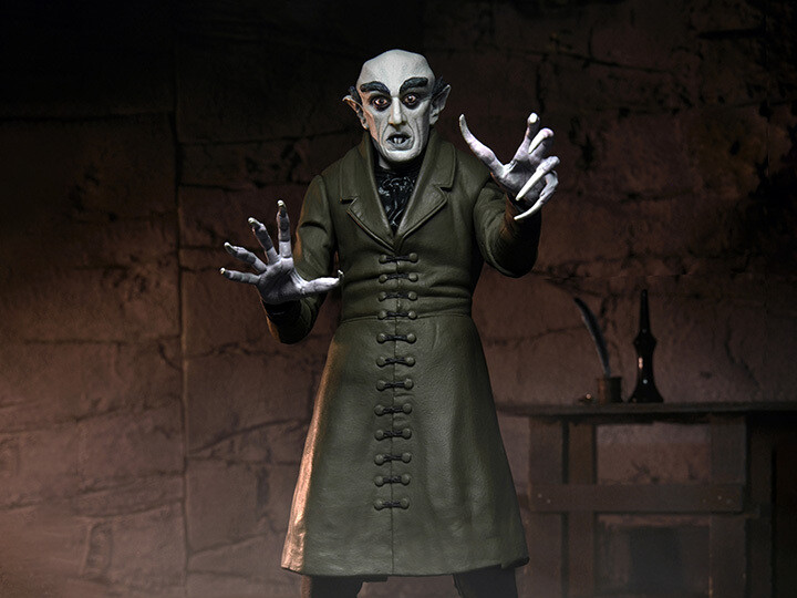 Figurine d&#39;Action Ultime Nosferatu Comte Orlok 7 pouces