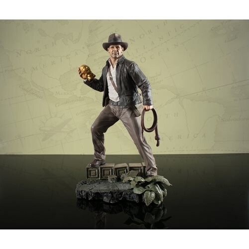Statue Indiana Jones Premier Collection Les Trésors Échelle 1/7 Édition Limitée
