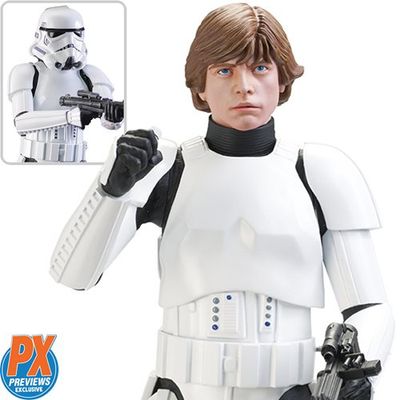 Star Wars: A New Hope Luke Skywalker in Stormtrooper Disguise Milestones 1/6 Scale Limited Edition Statue