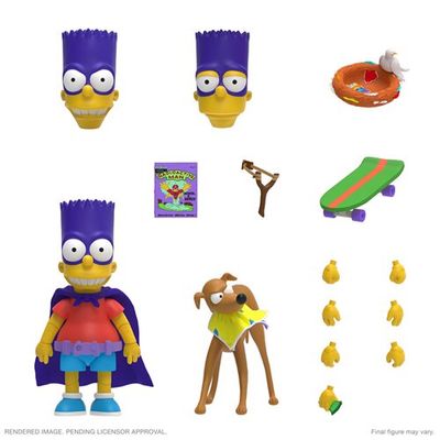 The Simpsons Ultimates Bartman 7 Inch Action Figure