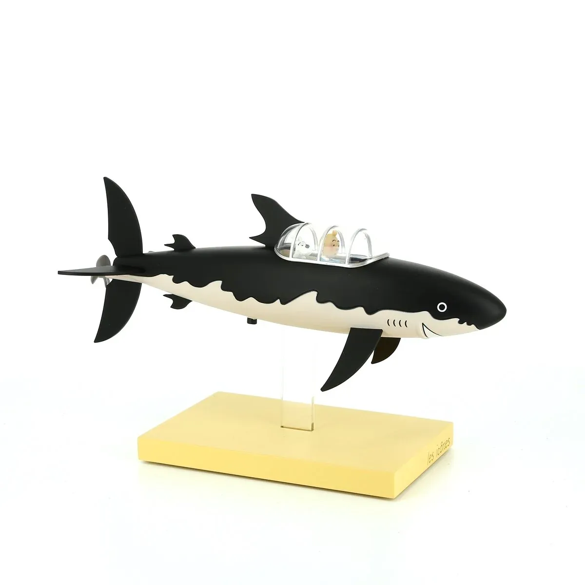 ​​Tintin Shark Submarine Icons Collection in Resin 27 cm​ Statue