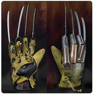 Nightmare on Elm Street 1984 Freddy Krueger Glove Prop Replica