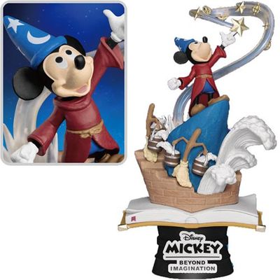 Fantasia The Sorcerer&#39;s Apprentice Mickey Mouse DS-018EX D-Stage Exclusive Version Statue