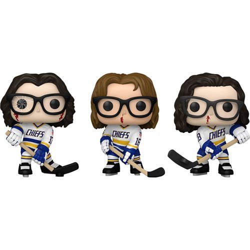 Slap Shot ChiefsThe Hanson Brothers Funko Pop! Vinyl Figure  3 Pack