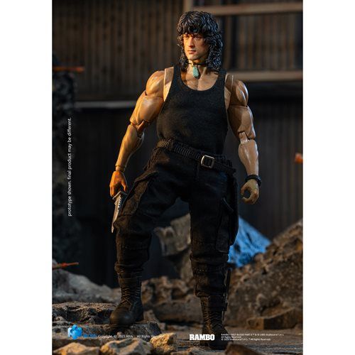 Rambo First Blood Part III John Rambo  Sylvester Stallone  Exquisite Super Series 1/12 Scale Action Figure