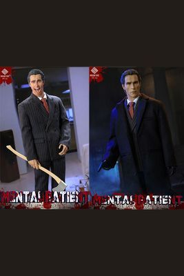 American Psycho Patrick Bateman PTSP31 Christian Bale Mental Patient 1/6 Scale Action Figure