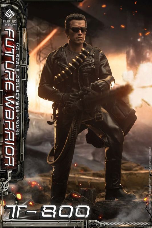 Terminator T800 Arnold Schwarzenegger PTSP39 Future Warrior 1/6 Scale Action Figure