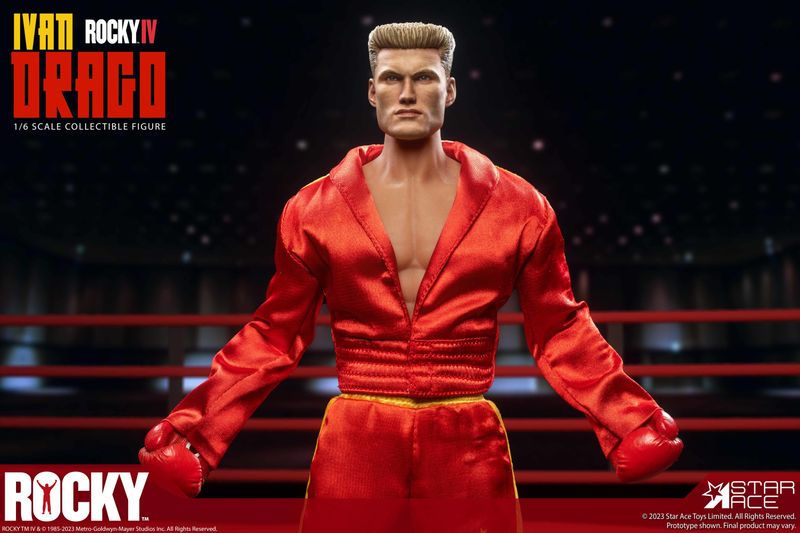 HWC Trading A4 Dolph Lundgren Rocky 4 Ivan Drago Cadeaux