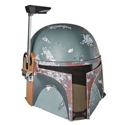 Réplique Prop Star Wars l'Empire Contre-Attaque Casque Électronique Boba Fett Black Series