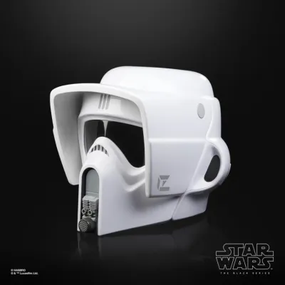 Réplique Prop Star Wars Le Retour du Jedi Casque Électronique Scoot Trooper Black Series