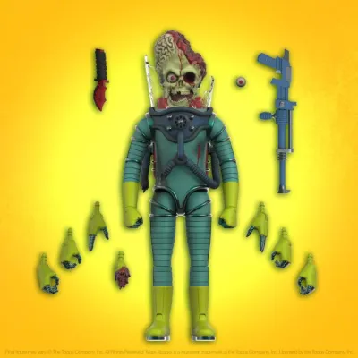 Mars Attacks Ultimate Martian Smashing the Enemy Action Figure