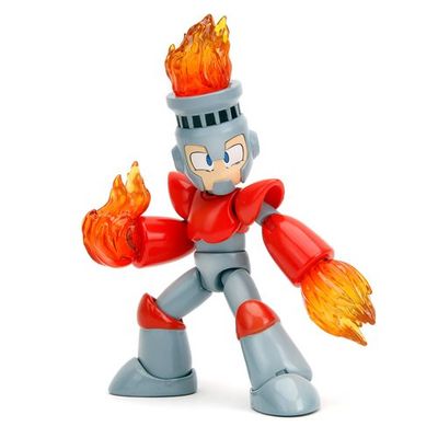 Figurines d'Action Mega Man Fire Man Échelle 1/12