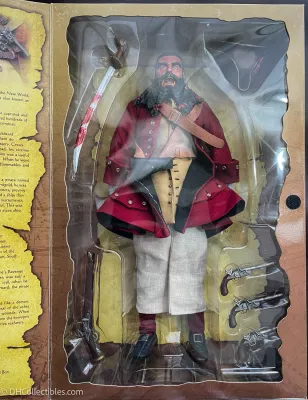 Blackbeard the pirate captain Edward 2004 Sideshow Limited Edition 1/6 scale Action Figure