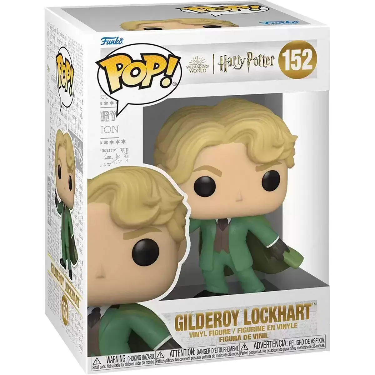POP! Harry Potter 152 Gilderoy Lockhart Funko Figure