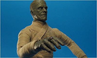 Figurine d'Action Universal Monsters The Mummy Boris Karloff COMO LA MOMIA Sideshow 1/6 Scale 2003 en édition limitée