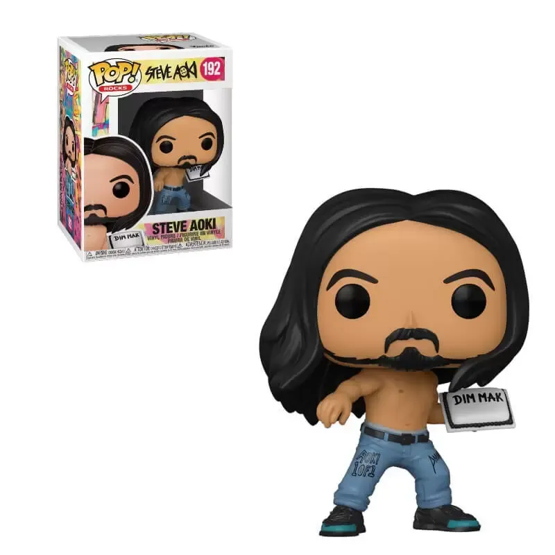 POP! Rocks 192 DJ Steve Aoki Funko Figure