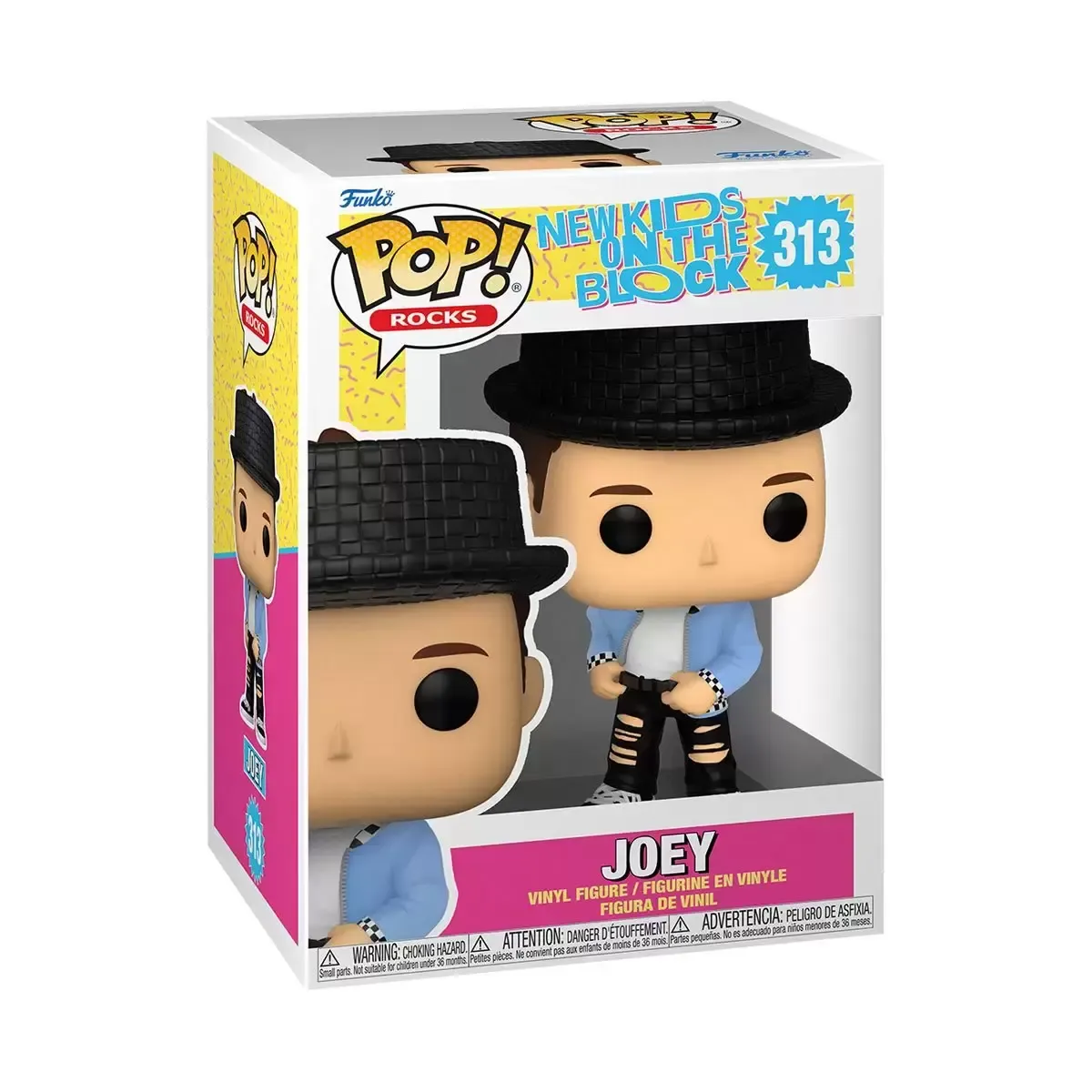 POP! Rocks 313 New Kids On The Block - Joey Funko Figure POP! Rocks 313 New Kids On The Block - Joey Funko Figure