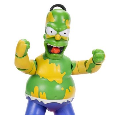Figurine d&#39;Action Premium  Les Simpsons 5 Pouces Homer Simpson Furieux