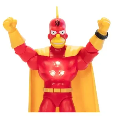 Figurine d&#39;Action Premium  Les Simpsons 5 Pouces Radioactive Man