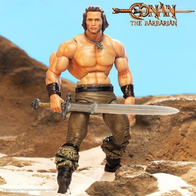 Figurine d&#39;Action Conan le Barbare de Luxe 7 Pouces