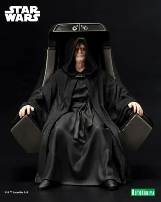 Star Wars Return of the Jedi Emperor Palpatine ARTFX + Statue