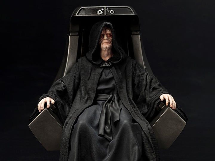 Star Wars Return of the Jedi Emperor Palpatine ARTFX + Statue