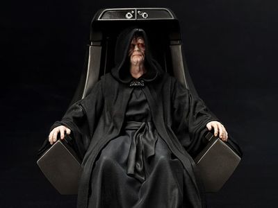 Star Wars Return of the Jedi Emperor Palpatine ARTFX + Statue