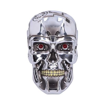 Réplique Prop Terminator 2 Tête du T-800 9.1 Pouces avec Yeux Pouvant Illuminés