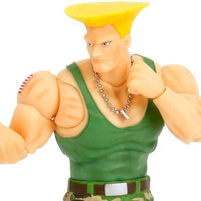 Figurines d&#39;Action Ultra Street Fighter 2 Guile 6 Pouces
