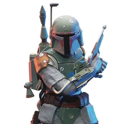 Statue Star Wars l&#39;Empire Contre Attaque Boba Fett Premier Collection  Échelle 1/7 Édition Limitée