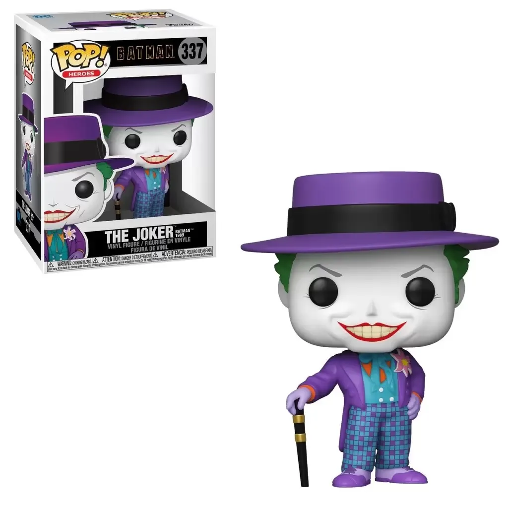 POP! Heroes 337 Batman 1989 The Joker  Funko Figure