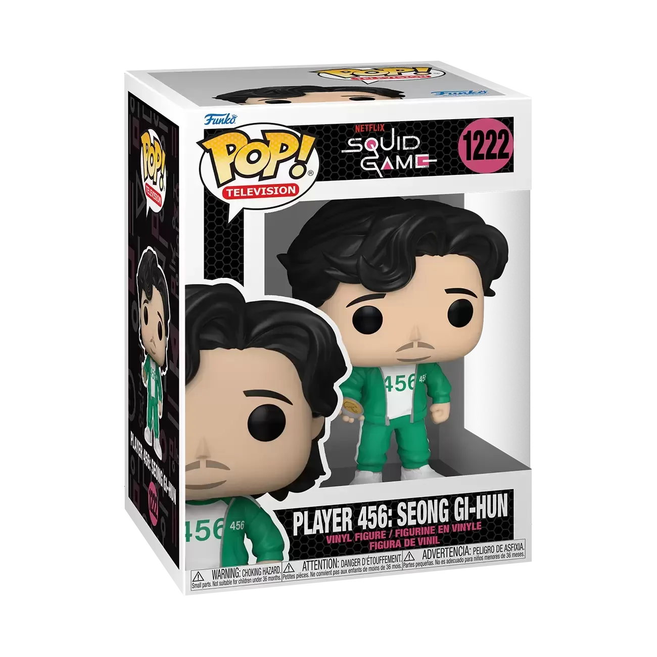 POP! Television 1222 Squid Game Seong Gi-Hun Player 456 Funko Figure