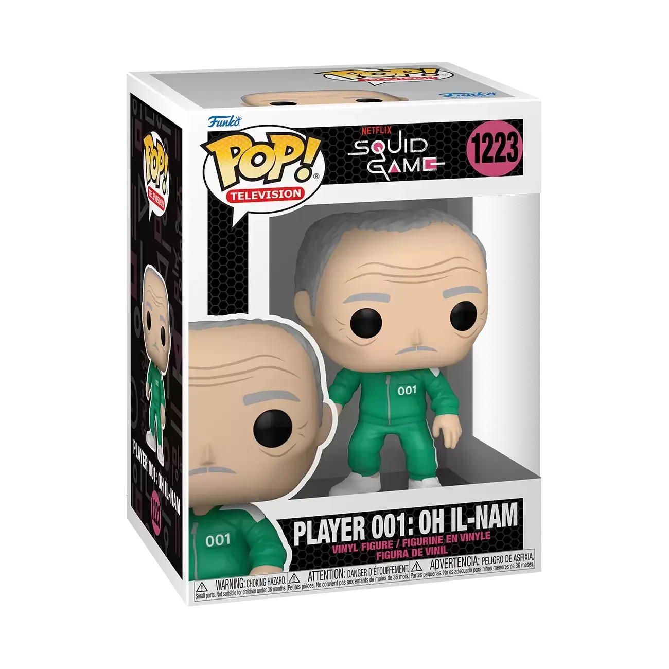 POP! Television 1223 Squid Game Oh Il-nam Player 001 Funko Figure