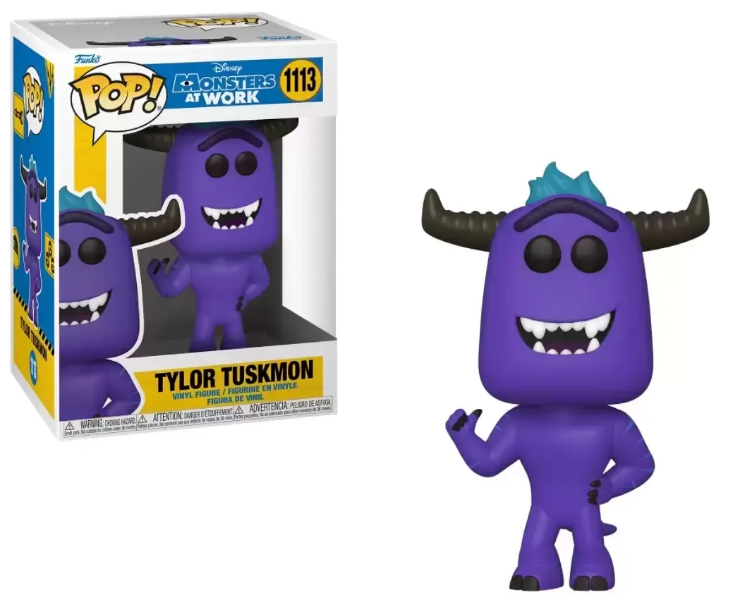POP! Disney 1113 Monsters at Work Tylor Tuskmon Funko Figure