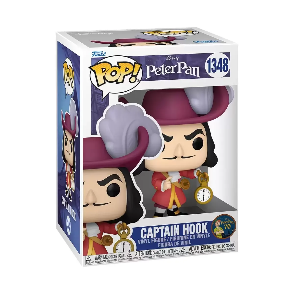POP! Disney 1348 Peter Pan Captain Hook Funko Figure