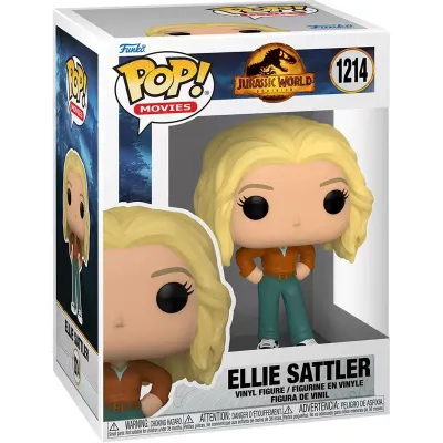 POP! Movies 1214 Jurassic World Dominion - Ellie Sattler Funko Figure