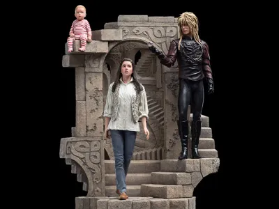 Statue Labyrinth Jareth et Sarah dans le Labyrinthe Illusoire Échelle 1/6 Édition Limitée à500